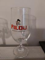 2 Filou bierglazen, Verzamelen, Biermerken, Ophalen, Nieuw, Glas of Glazen, Overige merken