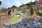 Pierre à gravats en gabion, pierre naturelle rouge et bleue,, Jardin & Terrasse, Gravier, Rochers & Caillasse, Neuf, Enlèvement ou Envoi