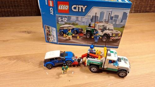 Lego city 60081, Kinderen en Baby's, Speelgoed | Duplo en Lego, Gebruikt, Lego, Complete set, Ophalen of Verzenden