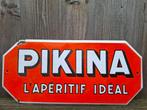 Emaillebord Pikina (Picon), Verzamelen, Merken en Reclamevoorwerpen, Ophalen of Verzenden, Zo goed als nieuw, Reclamebord