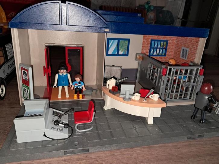 Grote set Playmobil Politie, Kinderen en Baby's, Speelgoed | Playmobil, Ophalen of Verzenden