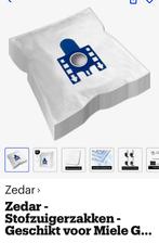 Zedar Stofzuigzakken -18 st- passen op heel veel stofzuigers, Elektronische apparatuur, Ophalen of Verzenden, Zo goed als nieuw