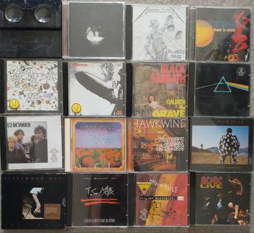 Hardrock en rock cd's beschikbaar voor biedingen