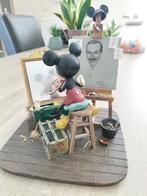 Mickey Mouse beeld atelier met Walt Disney, Ophalen of Verzenden, Mickey Mouse, Zo goed als nieuw