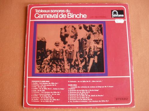 Disque 33 Tours : * Tableaux sonores du Carnaval de BINCHE *, CD & DVD, Vinyles | Autres Vinyles, Utilisé, Autres formats, Enlèvement