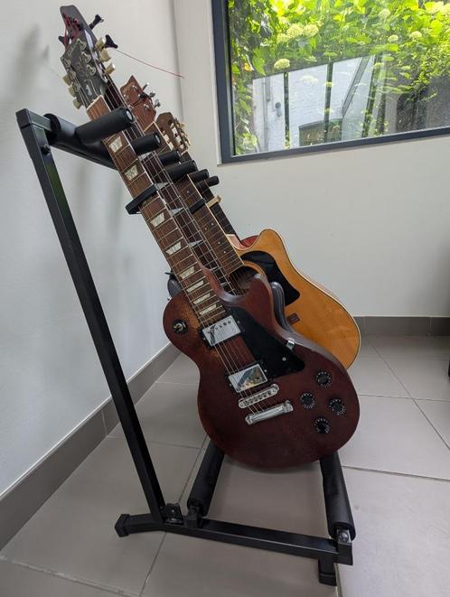 Gitaarstandaard voor 5 gitaren, Muziek en Instrumenten, Standaarden, Gebruikt, Instrumentstandaard, Gitaar, Ophalen
