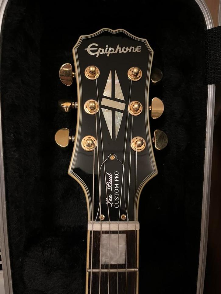 Epiphone Les Paul Custom PRO 2014, Musique & Instruments, Instruments à corde | Guitares | Électriques, Comme neuf, Epiphone, Enlèvement
