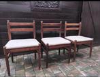 Set 3 vintage stoelen GILLIS LUNDGREN, Ophalen, Stof