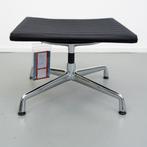 2x Vitra Eames EA 125 Hocker Zwart Hopsak - Chroom, Huis en Inrichting, Zetels | Voetbanken en poefs, Niet ingevuld, Zo goed als nieuw