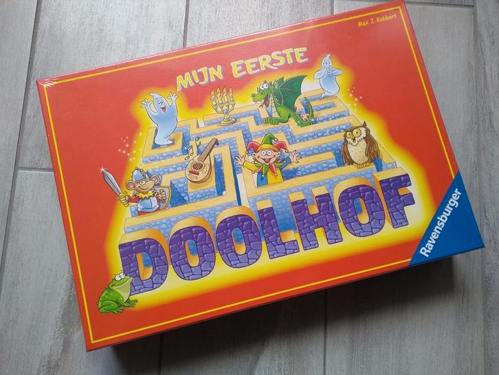 ✪ Nieuw gezelschapsspel Mijn eerste Doolhof, Hobby en Vrije tijd, Gezelschapsspellen | Bordspellen, Nieuw, Ophalen of Verzenden