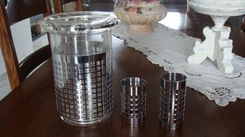 Seau à vin  avec 2 accessoires de décoration table, neuf  beschikbaar voor biedingen