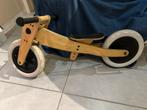 2 in 1 houten Wishbone loopfiets, Ophalen, Gebruikt, Loopfiets