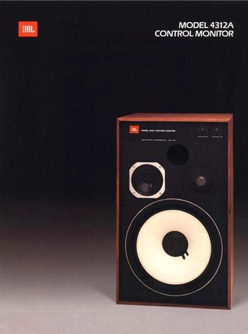 Luidsprekers JBL 4312A Monitor Wood Vintage 1988 1e eigenaar beschikbaar voor biedingen