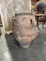 Antieke Griekse Kruik Terracotta 18e Eeuws Uniek Exemplaar, Antiek en Kunst, Ophalen of Verzenden