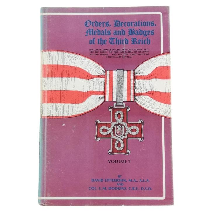 Orders, Decorations, Medals and Badges of the Third Reich, Verzamelen, Militaria | Tweede Wereldoorlog, Overige soorten, Boek of Tijdschrift