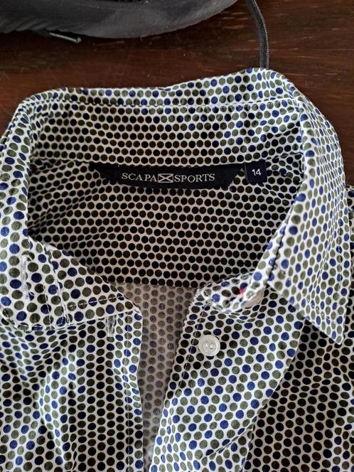 Mooi jongenshemd 14 jaar, Kinderen en Baby's, Kinderkleding | Maat 152, Zo goed als nieuw, Jongen, Overhemd of Blouse, Ophalen