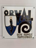 Orval emaille bord 30/30cm, Ophalen of Verzenden