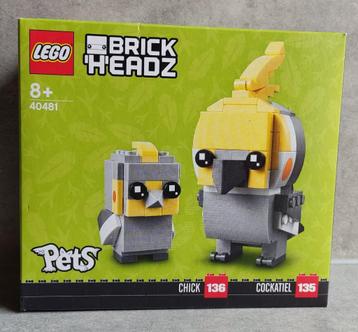 lego brickheadz 40481 valkparkiet beschikbaar voor biedingen
