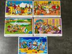 Asterix placemat - 5 stuks - 5 verschillende taferelen, Verzamelen, Asterix en Obelix, Overige typen, Ophalen of Verzenden, Zo goed als nieuw
