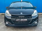 PEUGEOT 208 GT-LINE/2018/HANDLEIDING/AIRCO/PARKEERRADAR, Auto's, Voorwielaandrijving, 0 kg, Leder en Stof, Zwart