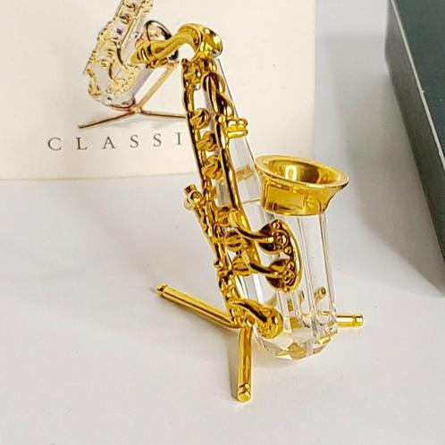 Swarovski : memories - de saxofoon., Verzamelen, Swarovski, Figuurtje, Ophalen
