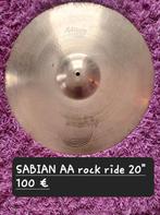 Cymbale  SABIAN AA Rock ride de 20 pouces..., Musique & Instruments, Batteries & Percussions, Enlèvement ou Envoi, Utilisé