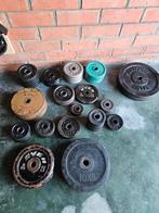 Plaques de poids en fonte avec alésage de 30 mm, Enlèvement, Utilisé, Bras, Plaques d'haltères