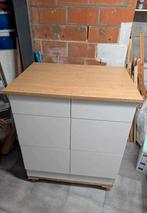 Commode Ikea 6 tiroirs blanche, Maison & Meubles, Armoires | Commodes, 5 tiroirs ou plus, Moins de 100 cm, Comme neuf, Enlèvement