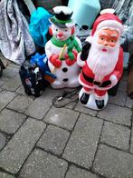 Kerst verlichting kerstman en sneeuwman, Ophalen