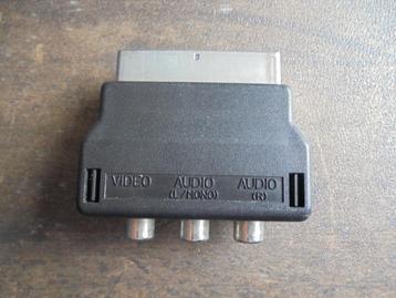 Black Scart Adapter voor Wii (zie foto's) III, Enlèvement ou Envoi, Utilisé