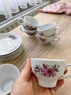 Service à thé/café neuf pour 6 personnes avec motifs fleuris, Ophalen