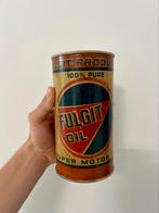 Bidon d’huile olieblik olie blik oil can Fulgit oil rare, Verzamelen, Ophalen of Verzenden