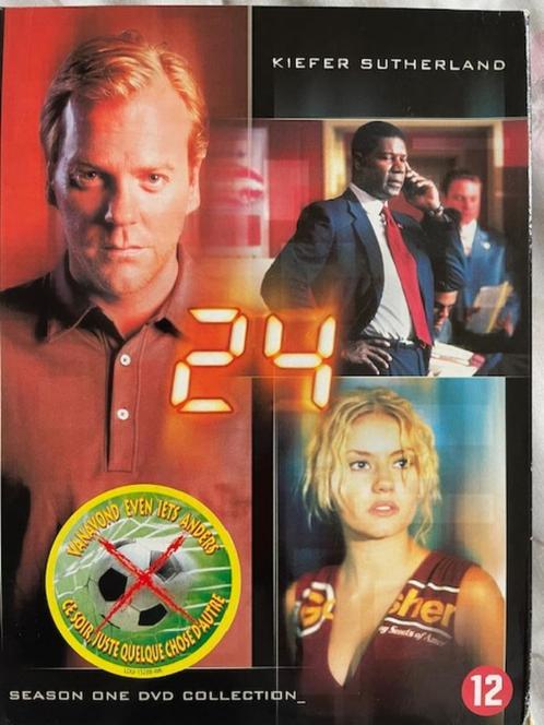 Het volledige 1ste seizoen van 24 op 6 discs, Cd's en Dvd's, Dvd's | Tv en Series, Zo goed als nieuw, Actie en Avontuur, Boxset