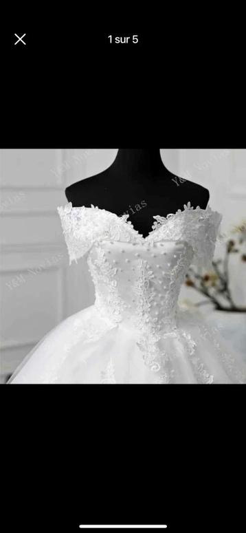 Très belle robe de mariée de 38 à 42, Enlèvement, Comme neuf, Robe de mariée