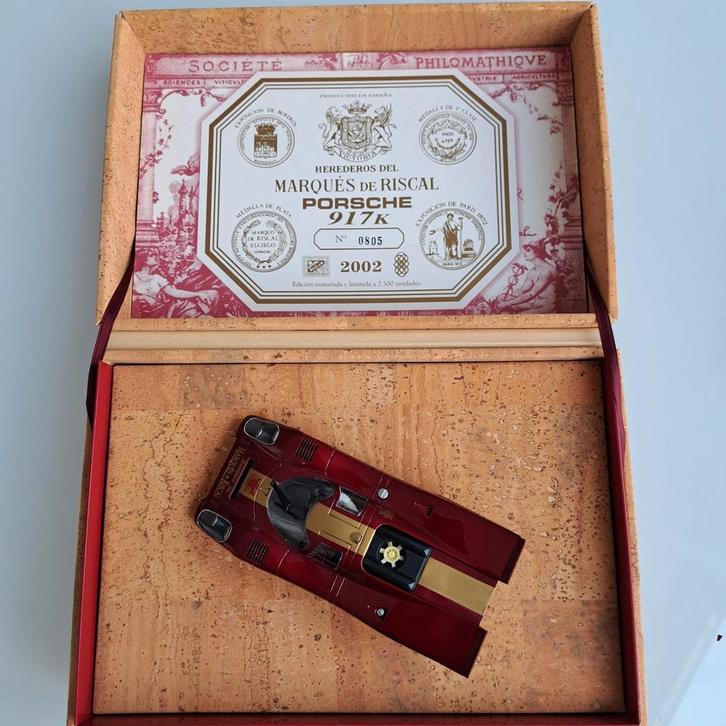 Fly Car-model Porsche 917K gelimiteerde editie 2500 ex., Kinderen en Baby's, Speelgoed | Racebanen, Zo goed als nieuw, Racebaan