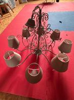 Landelijke hanglamp, Huis en Inrichting, Lampen | Hanglampen, Ophalen, Gebruikt, Glas, Landelijk