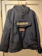 Napapijri Taped Seams, Kleding | Heren, Jassen | Winter, Maat 52/54 (L), Blauw, Ophalen of Verzenden, Zo goed als nieuw