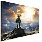 Zelda Breath Of The Wild Painting Tableau - Neuf 60x40, Collections, Posters & Affiches, Autres sujets/thèmes, Canevas ou Toile