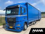 MAN TGX 26.480 6x2-2 LL CH Schuifzeil Combinatie Slaapcabine, Auto's, Vrachtwagens, Stof, Blauw, MAN, Bedrijf