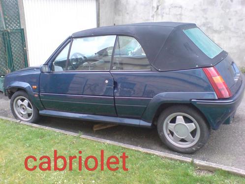 Lot de 4 Renault super5, R5 cabriolet, R5 Baccara, R5 1.4 Sp, Auto's, Renault, Particulier, Elektrische ramen, Cabriolet, 5 deurs