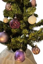 35-delig compleet kerstpakket met vintage purple look kerstb, Enlèvement ou Envoi, Neuf