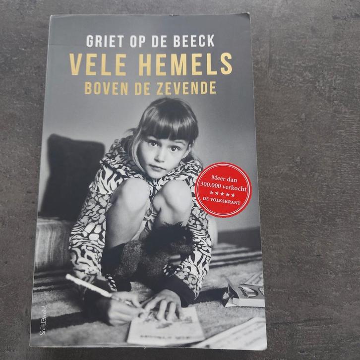 Griet Op de Beeck - Vele hemels boven de zevende, Boeken, Literatuur, Gelezen, Ophalen of Verzenden