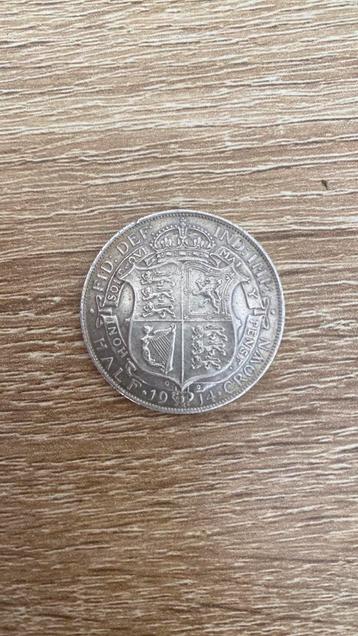 Halve kroon 1914 .925 beschikbaar voor biedingen
