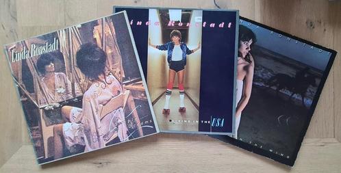 LINDA RONSTADT - Simple dreams, Hasten & Living USA (3 LPs), CD & DVD, Vinyles | Rock, Pop rock, 12 pouces, Enlèvement ou Envoi