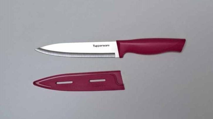 Tupperware™ Kokmes « Essential Knives » roze, Huis en Inrichting, Keuken | Tupperware, Nieuw, Overige typen, Paars, Verzenden