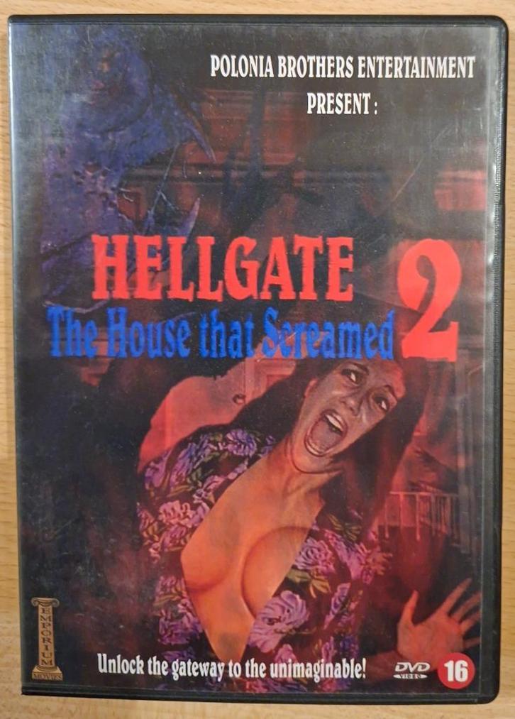 Zeldzame Polonia Brs DVD: Hellgate 2 The House that Screamed, Cd's en Dvd's, Dvd's | Horror, Zo goed als nieuw, Spoken en Geesten
