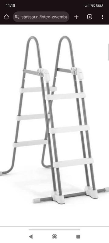 Intex zwembadladder perfecte staat, Enlèvement, Échelle