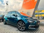 Citroen C4 SPACE TOURER 1.5HDI 139000 km AUTOMAAT EURO 6d, Auto's, Citroën, 4 cilinders, Blauw, 7 zetels, Leder