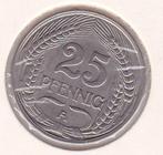 Empire allemand 25 pfennig 1911A, Timbres & Monnaies, Monnaies | Europe | Monnaies non-euro, Enlèvement ou Envoi, Monnaie en vrac