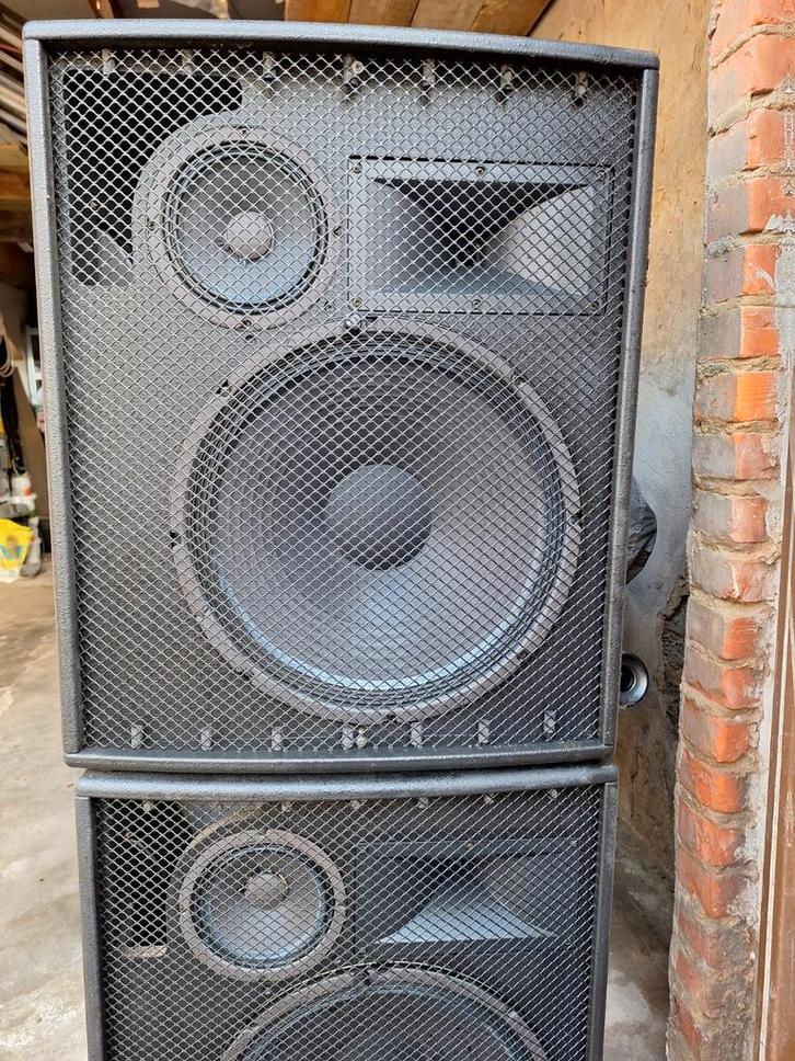 HK audio Power Works RS153 3-weg speakers, TV, Hi-fi & Vidéo, Enceintes, Enlèvement